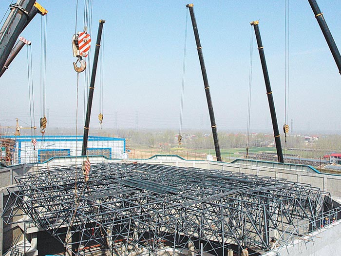 双鸭山网架高空滑移法